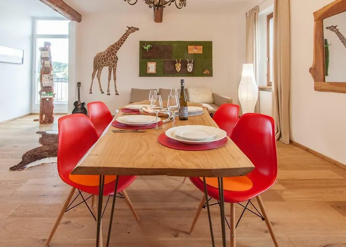 Apartmán Wohnen Am Schlossberg Thungen